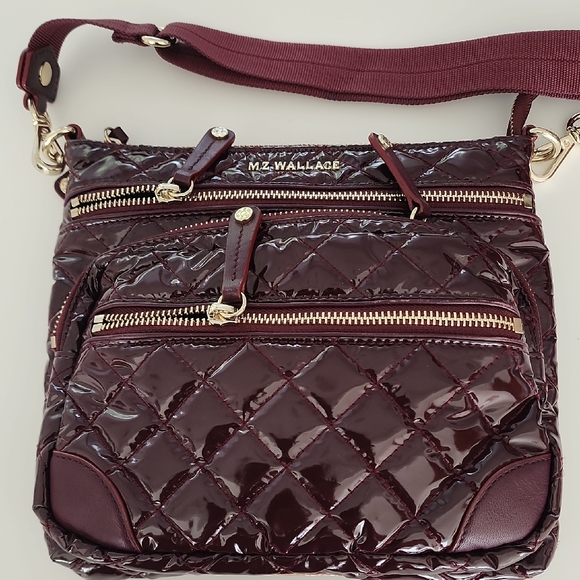 MZ Wallace Handbags - MZ Wallace Downtown Crosby Crossbody Bag In Port Lacquer